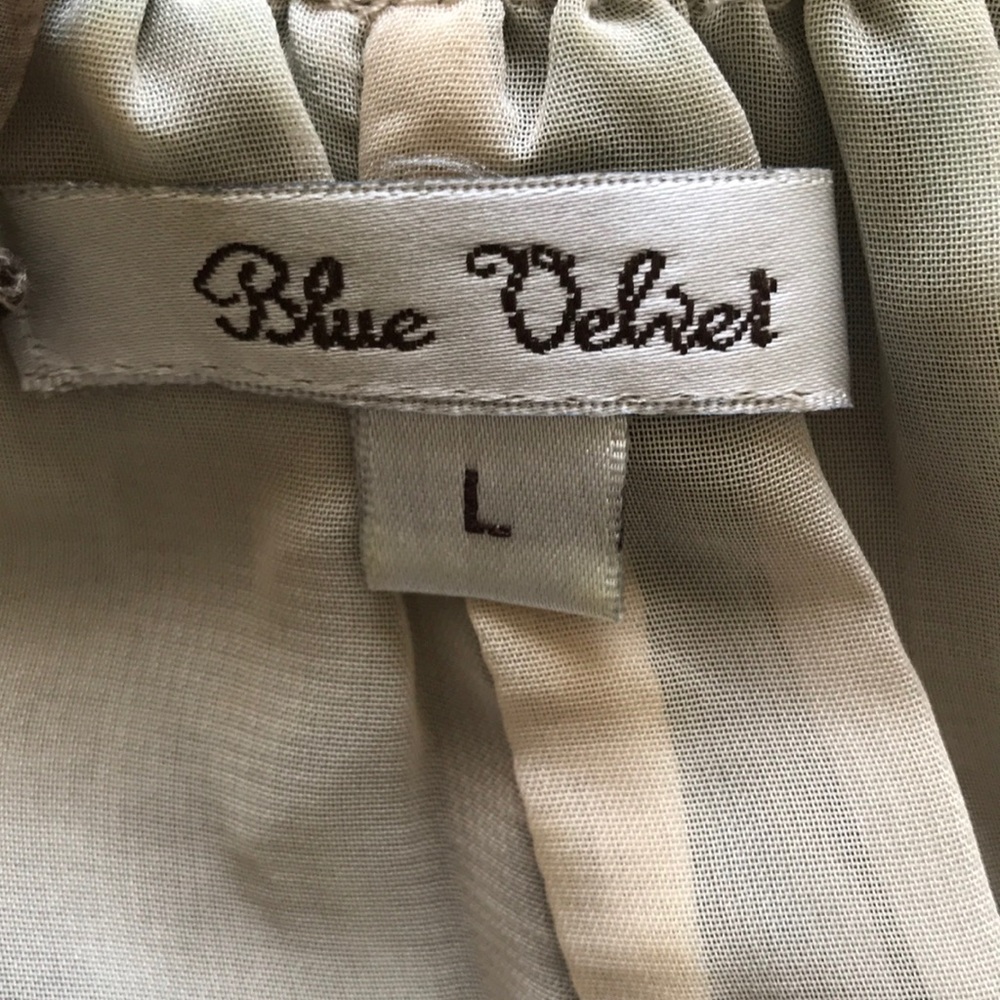 NWOT🌺Blue Velvet. - Picture 5 of 5